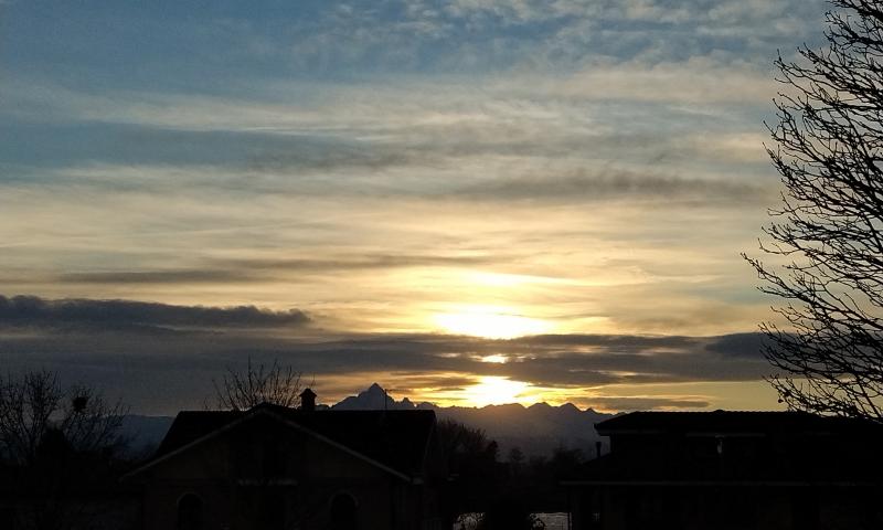 la meraviglia del tramonto