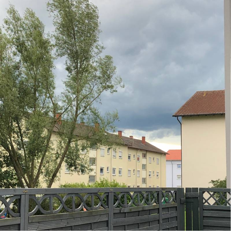 Vielleicht wird es regnen und gewittern