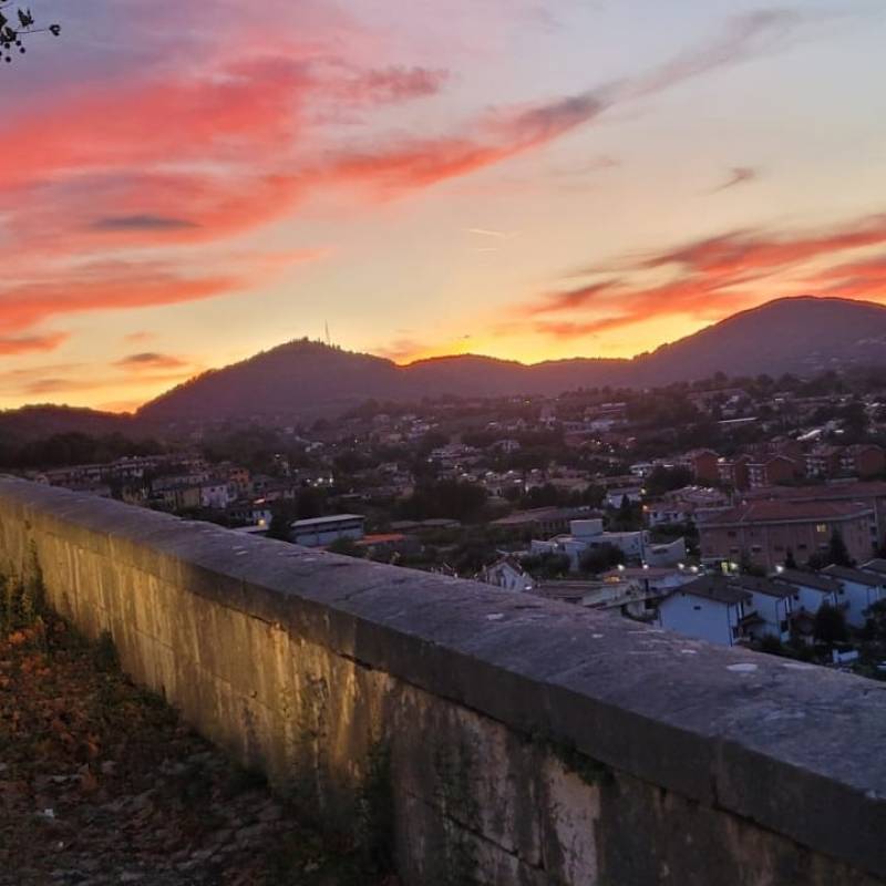 tramonto autunnale