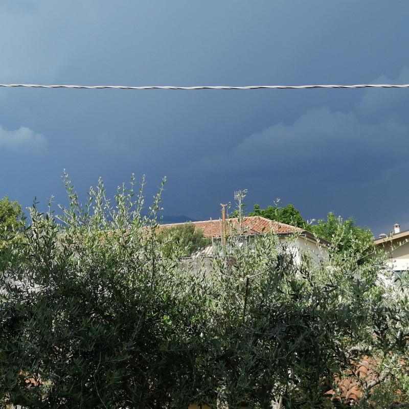 Temporale in arrivo.