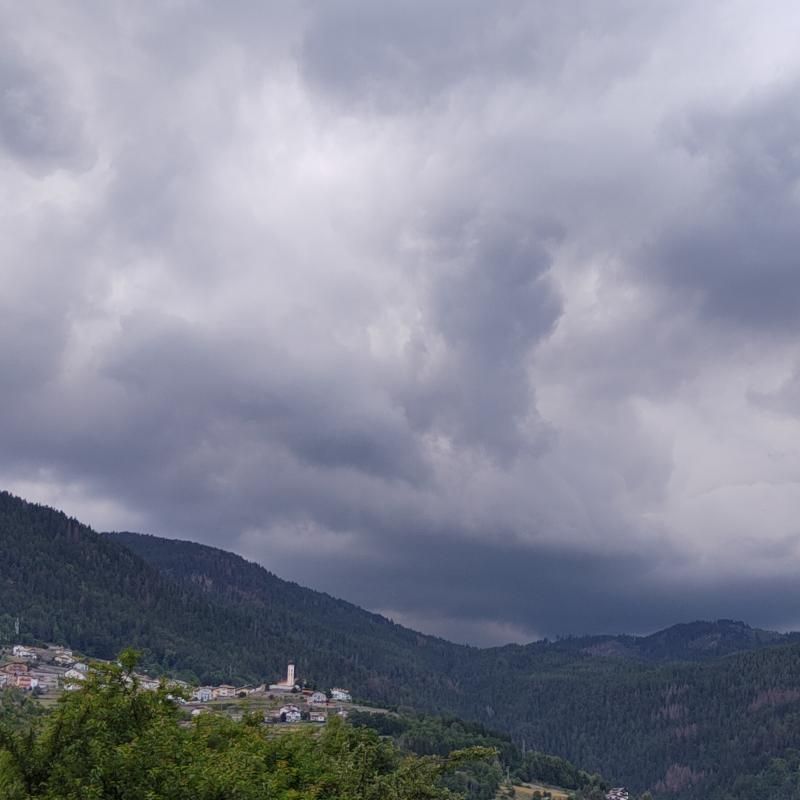 Arriva il temporale