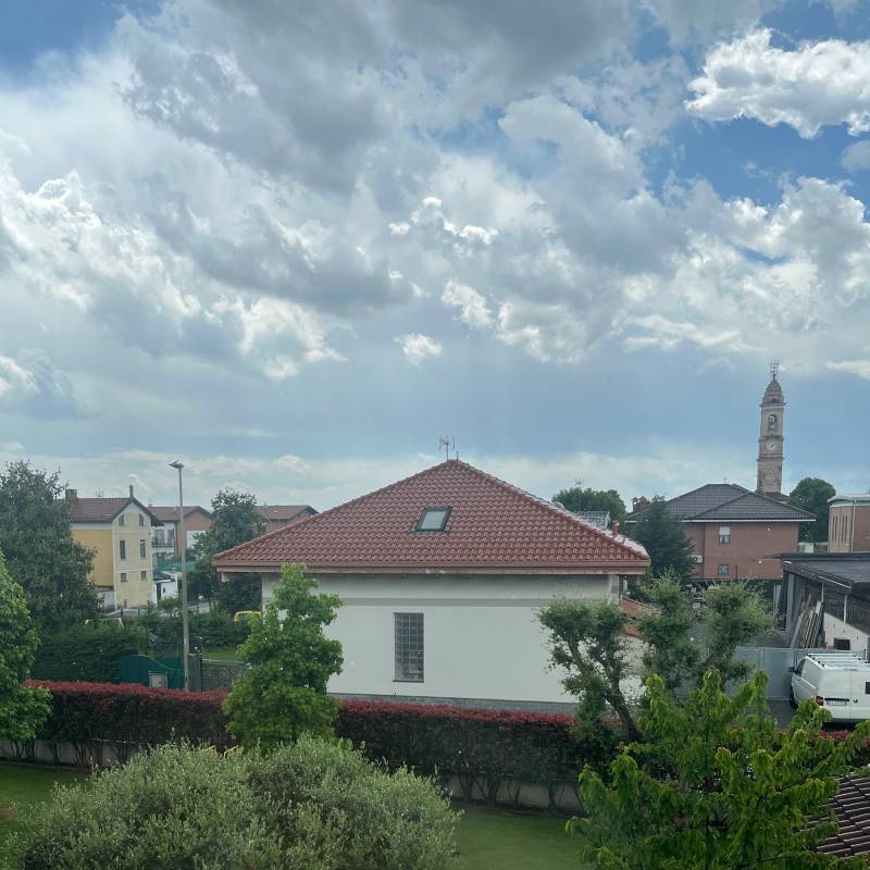 Temporale improvviso e grandine