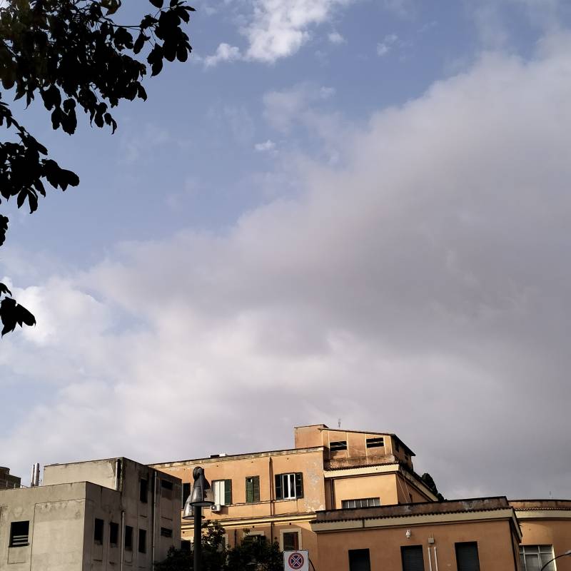 Giornata variabile a roma