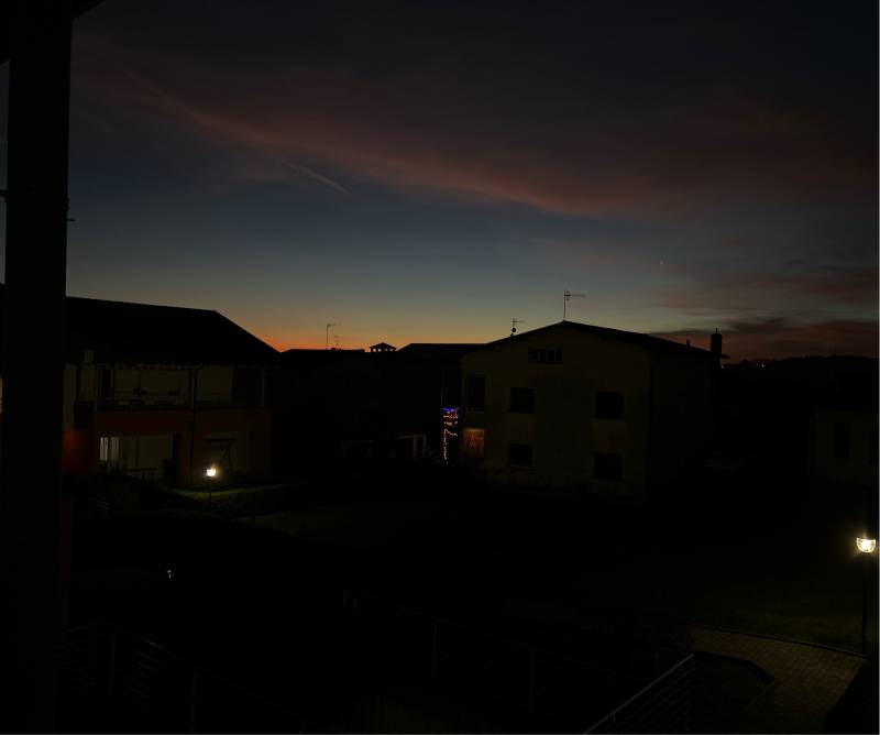 Tramonto su castellazzo
