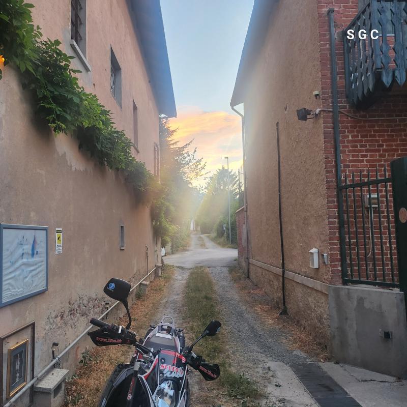 tramonto d'estate _ Principato d'Ambrosia _ Giaveno