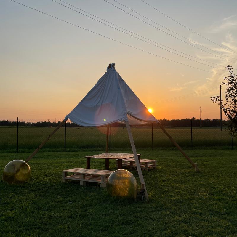 Relaxing sunset