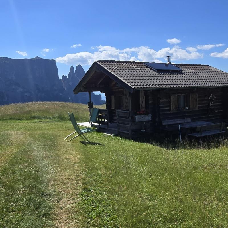 baita sul alpe