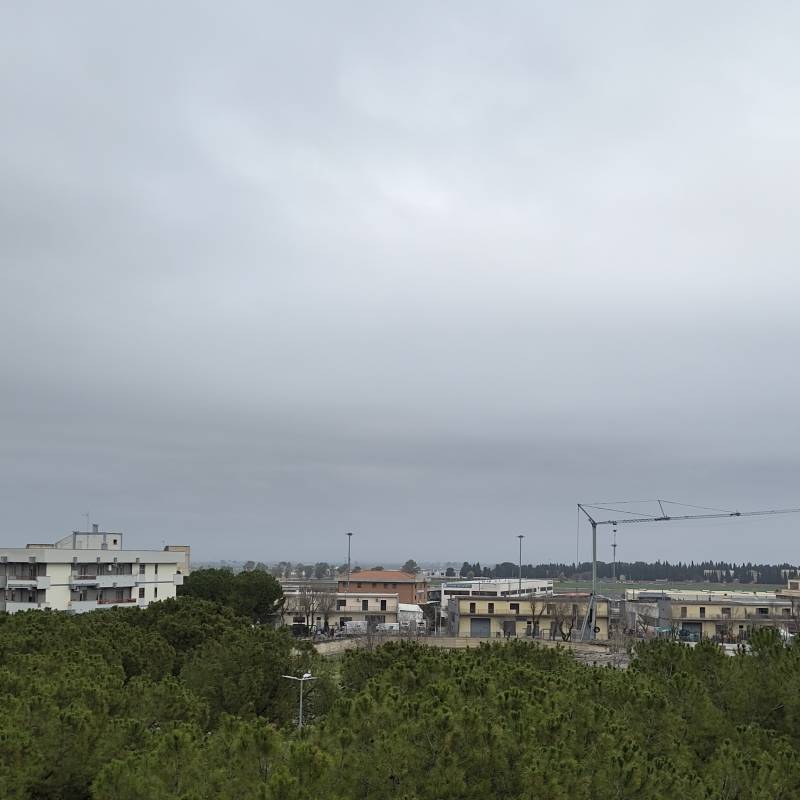 Nuvoloso e molto umido