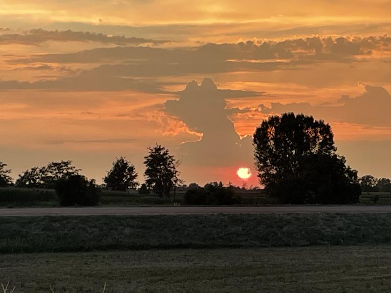 Vailate tramonto
