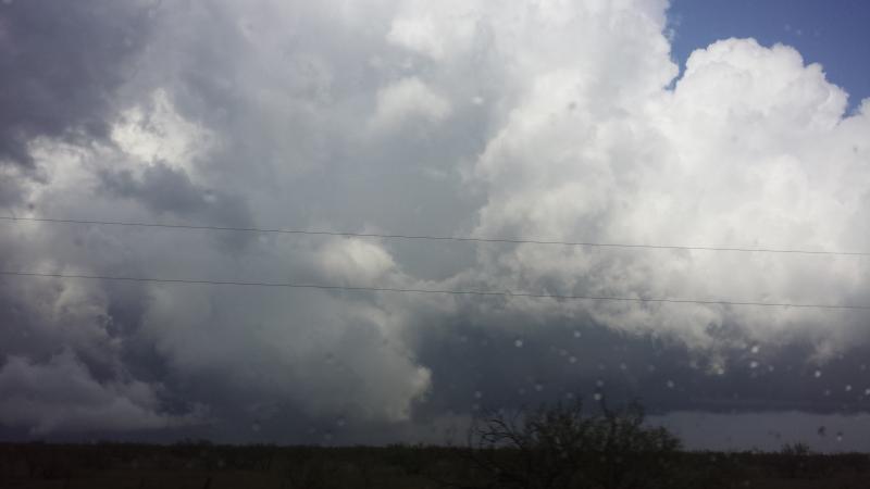 Texas Panhandle nubi temporalesche
