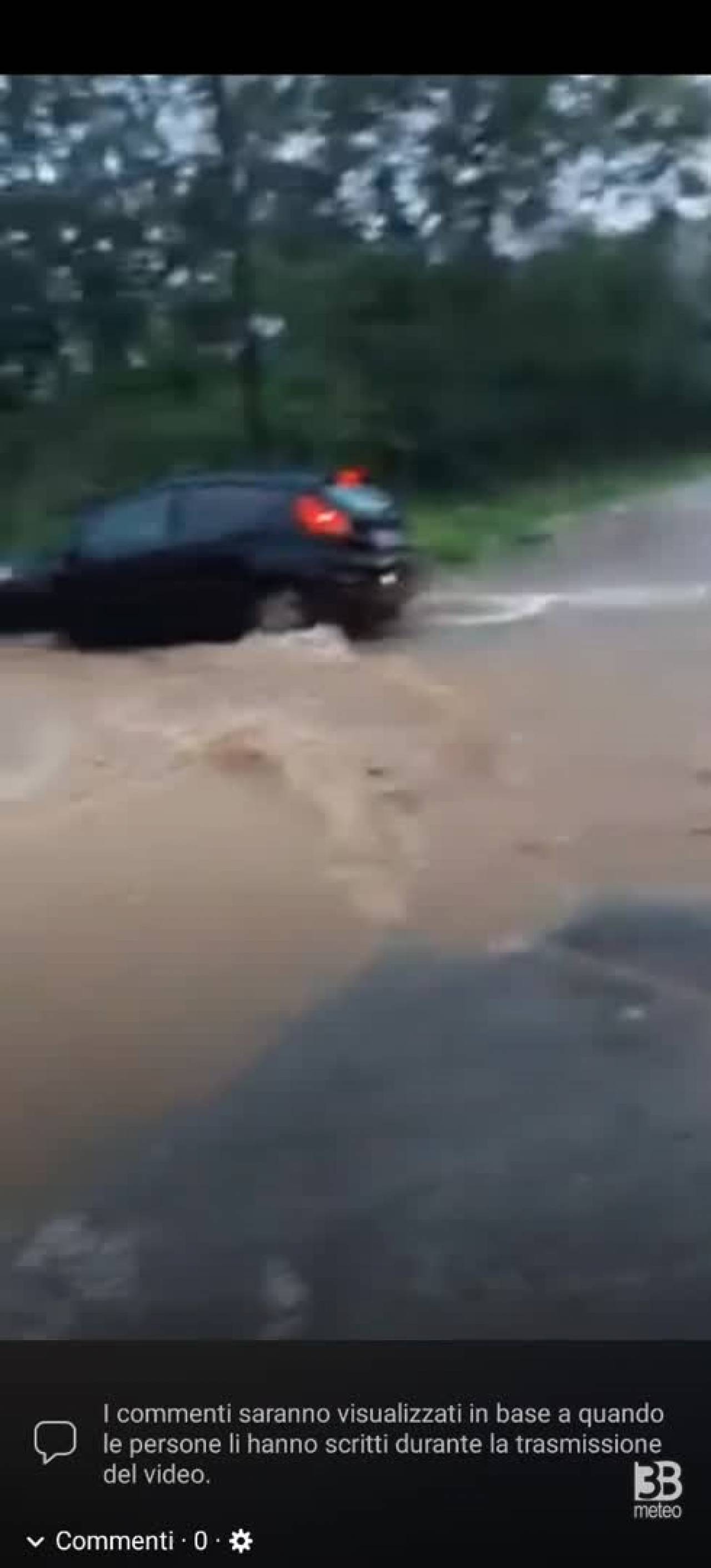 Cronaca meteo video, Sicilia - Alluvione lampo a Piazza Armerina