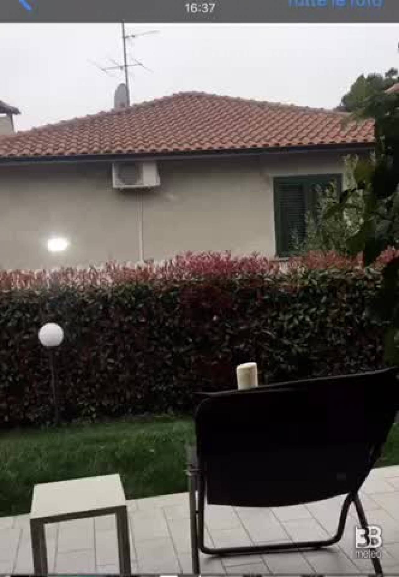 Cronaca meteo VIDEO: LA NEVE del 25 MARZO ad Appiano Gentile