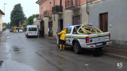 Maltempo a Borghetto Lodigiano: la protezione civile in azione: 