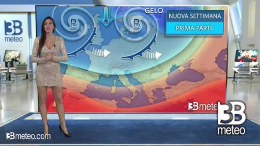 Tendenza meteo per l'inizio della prossima settimana