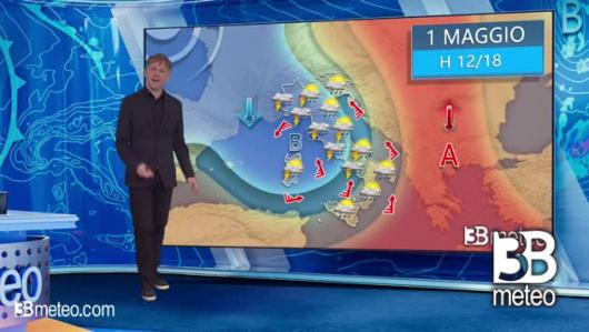 Lungo ponte del Primo maggio con piogge e forti temporali