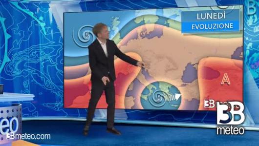 Tendenza meteo per l'inizio della prossima settimana