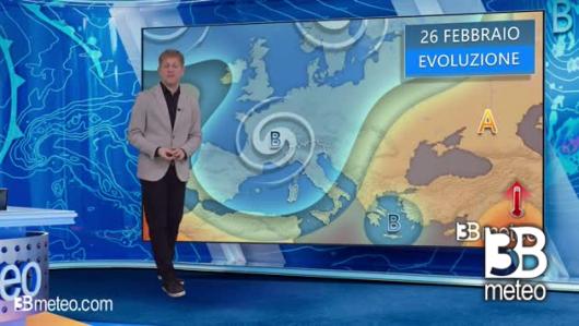 Tendenza meteo per l'inizio della prossima settimana