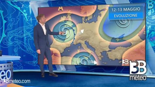 Tendenza meteo per l'inizio della prossima settimana