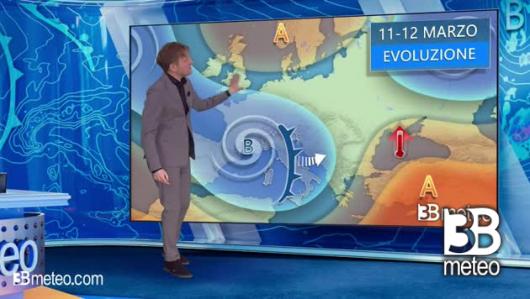 Tendenza meteo per l'inizio della prossima settimana