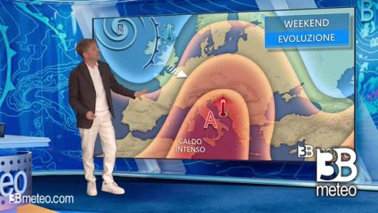 Weekend di caldo africano, fino a 38 gradi