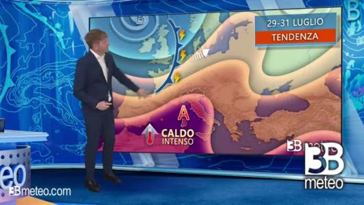 Luglio ci lascerà con l'anticiclone africano e il grande caldo