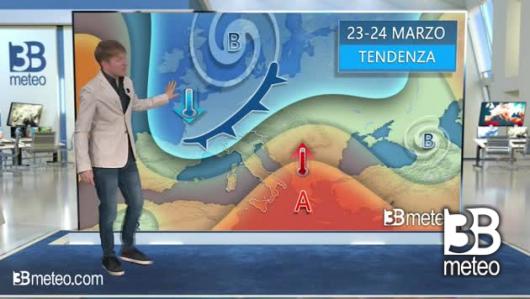 Weekend della Palme: fronte freddo in discesa dal Nord Europa. Le conseguenze