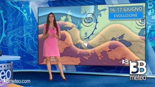 Tendenza meteo per l'inizio della prossima settimana