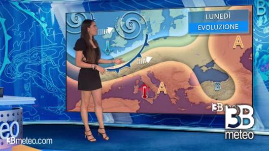 Tendenza meteo per l'inizio della prossima settimana