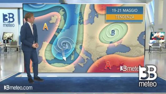 Tendenza meteo per il weekend del 19 - 21 maggio