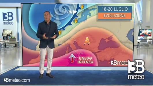 Tendenza meteo per la prossima settimana
