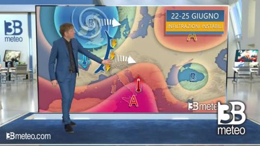 Tendenza meteo per la seconda decade di giugno