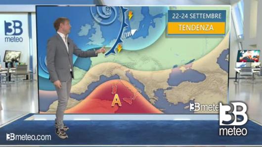 Tendenza meteo 22-24 Settembre