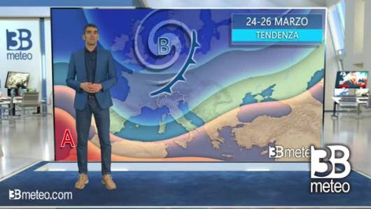Tendenza meteo per il weekend del 24 - 26 marzo