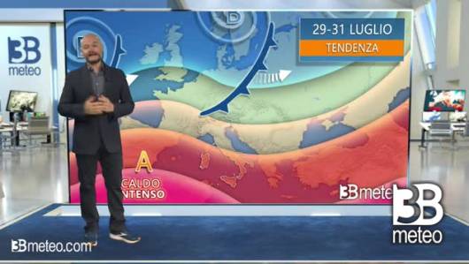 Tendenza meteo per fine luglio