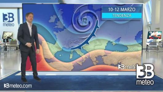 Tendenza meteo per il 10 - 12 marzo