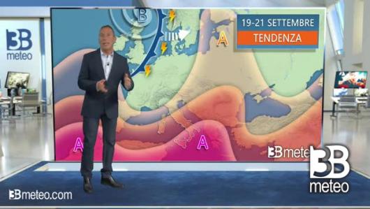 Tendenza meteo 19-21 settembre