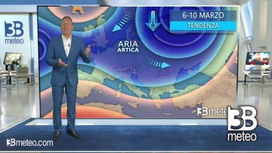 Tendenza meteo dal 6 al 10 marzo