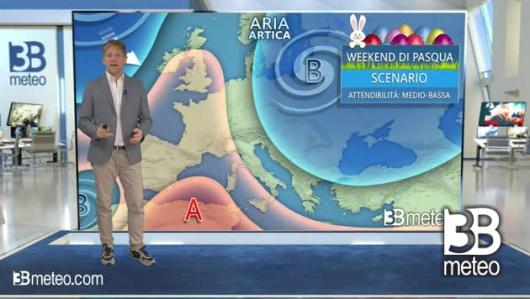Tendenza meteo per il weekend di Pasqua