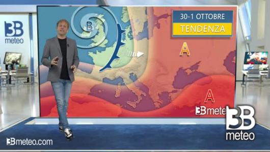 Tendenza meteo per il weekend di fine settembre