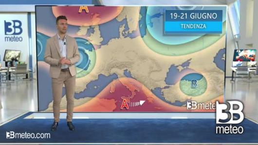 Tendenza meteo 19-21 Giugno
