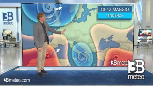 Tendenza meteo per il weekend del 10 - 12 maggio