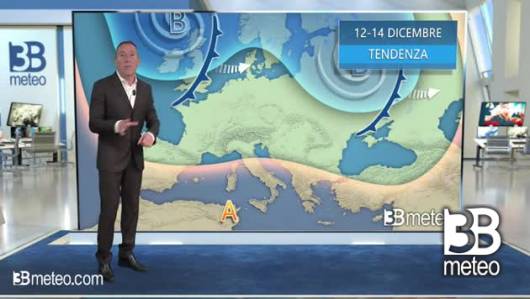 Tendenza meteo 12-14 Dicembre