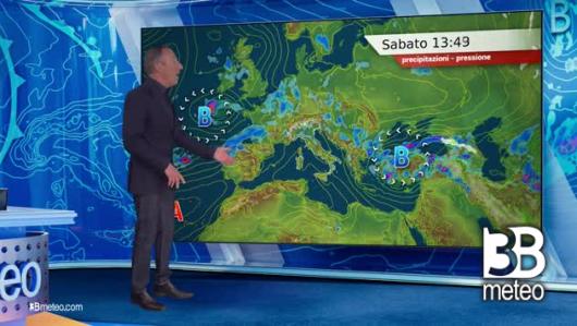 Previsioni meteo video di sabato 04 maggio sull'Italia