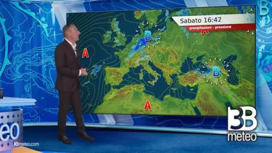 Previsioni meteo video di sabato 27 luglio sull'Italia