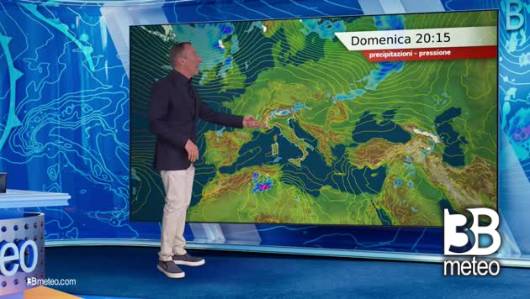 Previsioni meteo video di domenica 14 aprile sull'Italia