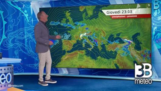 Previsioni meteo video di giovedì 02 maggio sull'Italia