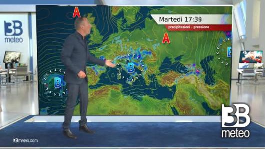 Previsioni meteo video di martedì 06 giugno sull'Italia