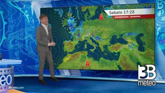 Previsioni meteo video di sabato 20 luglio sull'Italia