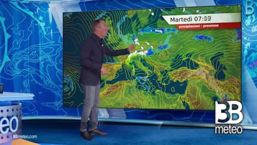 Previsioni meteo video di martedì 16 aprile sull'Italia