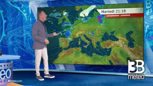 Previsioni meteo video di martedì 02 aprile sull'Italia